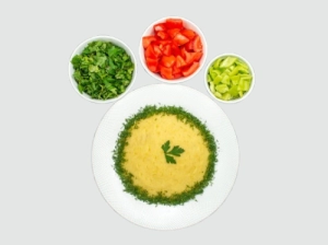 Mashed Potato And Salad